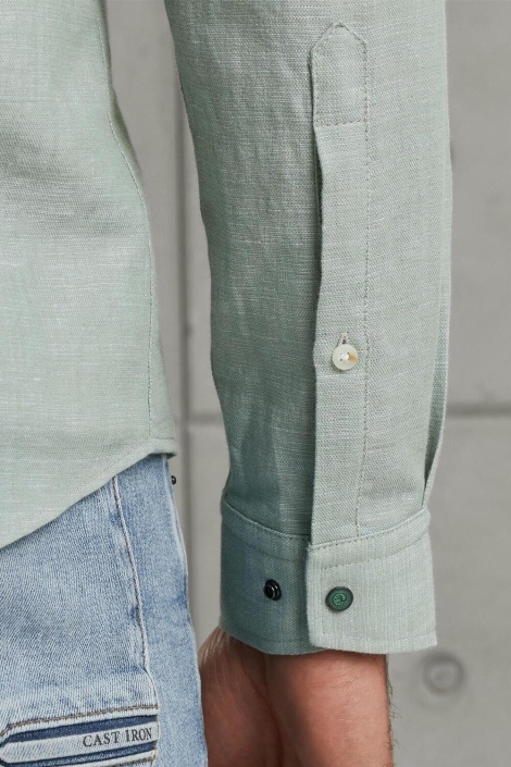 Cast Iron long sleeve shirt co li dobby